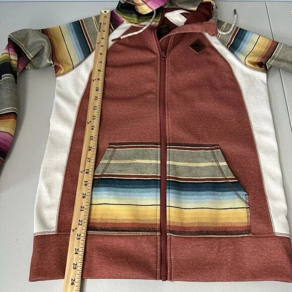 Burton Durable goods Scoop Striped Hoodie‎ Small - Picture 10 of 11